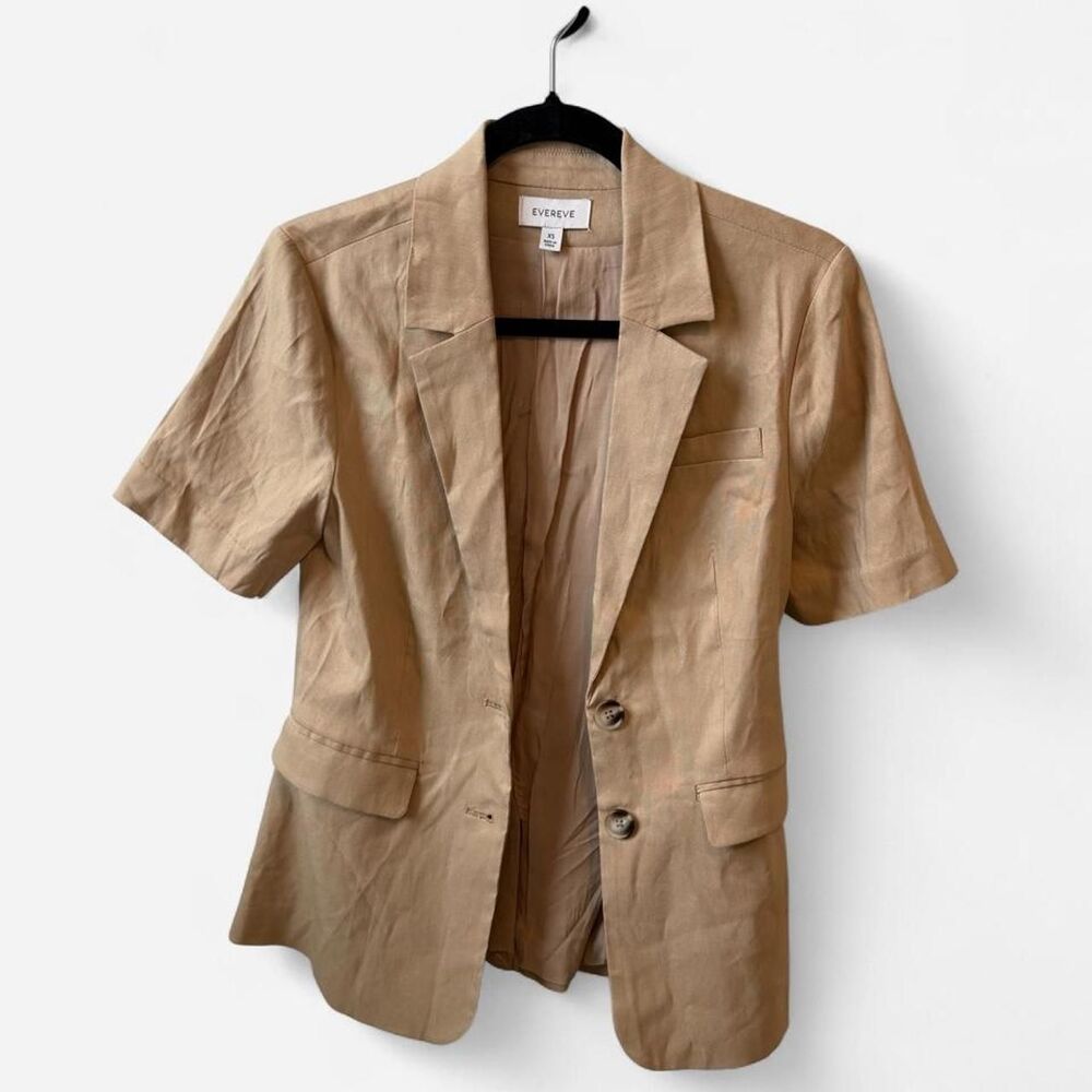 Evereve Women's Tan and Brown Jacket